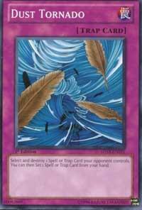 Dust Tornado trading card from Starter Deck: Duelist Toolbox Dust Tornado - Starter Deck: Duelist Toolbox YuGiOh trading card