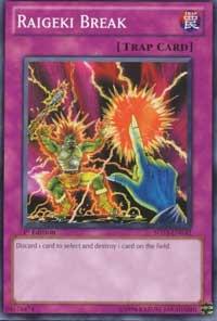 Raigeki Break - Starter Deck: Duelist Toolbox YuGiOh trading card