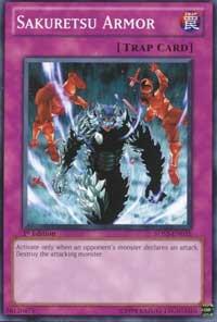 Sakuretsu Armor trading card from Starter Deck: Duelist Toolbox Sakuretsu Armor - Starter Deck: Duelist Toolbox YuGiOh trading card