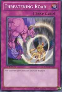 Threatening Roar trading card from Starter Deck: Duelist Toolbox Threatening Roar - Starter Deck: Duelist Toolbox YuGiOh trading card