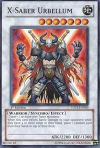 X-Saber Urbellum - Starter Deck: Duelist Toolbox (5DS3) #5DS3-EN040 - Common / Short Print YuGiOh Trading Card