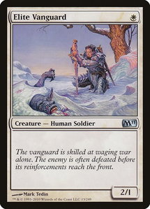 Elite Vanguard - Magic 2011 (M11) (M11) #13 - Uncommon Magic: The Gathering Trading Card