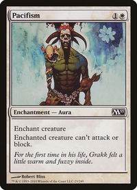 Pacifism - Magic 2011 (M11) (M11) #23 - Common Magic: The Gathering Trading Card