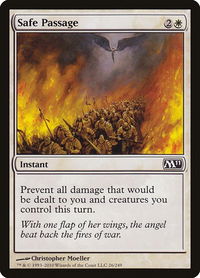 Safe Passage - Magic 2011 (M11) (M11) #26 - Common Magic: The Gathering Trading Card