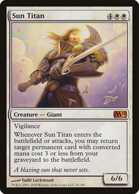 Sun Titan - Magic 2011 (M11) (M11) #35 - Mythic Magic: The Gathering Trading Card