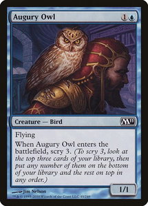 Augury Owl - Magic 2011 (M11) (M11) #45 - Common Magic: The Gathering Trading Card