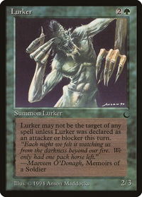 Lurker - The Dark (DRK) #80 - Rare Magic: The Gathering Trading Card