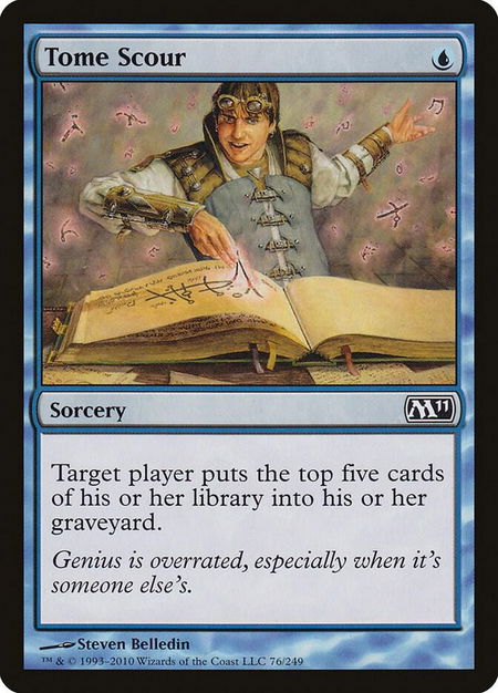 Tome Scour - Magic 2011 (M11) Magic: The Gathering trading card