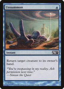 Unsummon - Magic 2011 (M11) (M11) #78 - Common Magic: The Gathering Trading Card