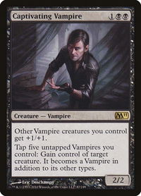 Captivating Vampire - Magic 2011 (M11) (M11) #87 - Rare Magic: The Gathering Trading Card