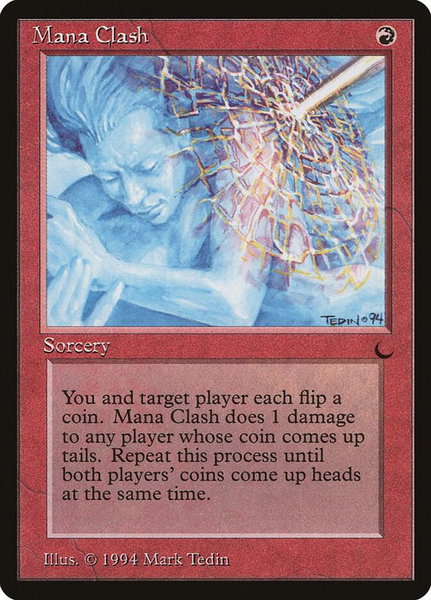 Mana Clash - The Dark Magic: The Gathering trading card