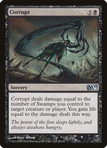 Corrupt - Magic 2011 (M11) (M11) #89 - Uncommon Magic: The Gathering Trading Card