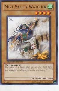 Mist Valley Watcher - Gold Series 3 (GLD3) #GLD3-EN001 - Common / Short Print YuGiOh Trading Card