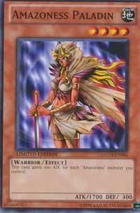 Amazoness Paladin - Gold Series 3 (GLD3) #GLD3-EN004 - Common / Short Print YuGiOh Trading Card