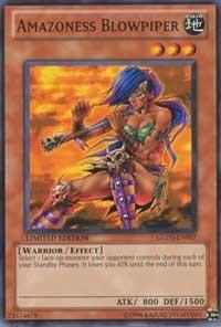 Amazoness Blowpiper - Gold Series 3 (GLD3) #GLD3-EN007 - Common / Short Print YuGiOh Trading Card