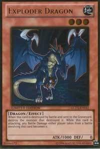 Exploder Dragon - Gold Series 3 (GLD3) #GLD3-EN012 - Rare YuGiOh Trading Card