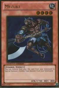 Mezuki - Gold Series 3 (GLD3) #GLD3-EN018 - Rare YuGiOh Trading Card