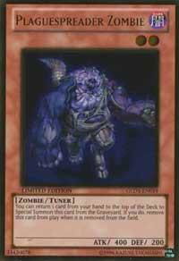 Plaguespreader Zombie - Gold Series 3 (GLD3) #GLD3-EN019 - Rare YuGiOh Trading Card