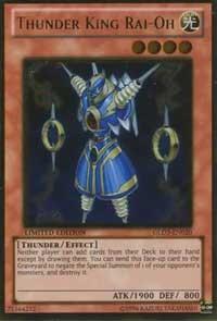 Thunder King Rai-Oh - Gold Series 3 (GLD3) #GLD3-EN020 - Rare YuGiOh Trading Card