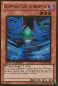 Blackwing - Gale the Whirlwind - Gold Series 3 YuGiOh trading card