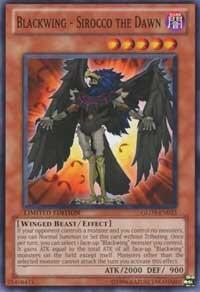 Blackwing - Sirocco the Dawn - Gold Series 3 (GLD3) #GLD3-EN023 - Common / Short Print YuGiOh Trading Card