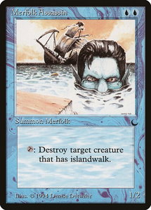 Merfolk Assassin - The Dark (DRK) #32 - Uncommon Magic: The Gathering Trading Card