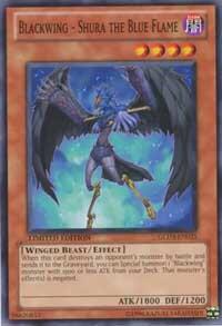 Blackwing - Shura the Blue Flame - Gold Series 3 YuGiOh trading card