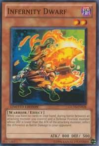 Infernity Dwarf - Gold Series 3 (GLD3) #GLD3-EN028 - Common / Short Print YuGiOh Trading Card