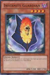 Infernity Guardian - Gold Series 3 (GLD3) #GLD3-EN029 - Common / Short Print YuGiOh Trading Card