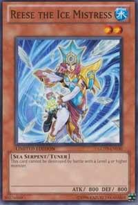 Reese the Ice Mistress - Gold Series 3 YuGiOh trading card