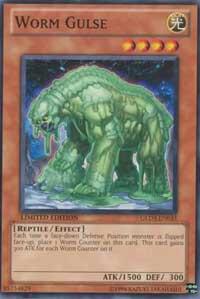Worm Gulse - Gold Series 3 YuGiOh trading card