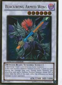 Blackwing Armed Wing - Gold Series 3 (GLD3) #GLD3-EN039 - Rare YuGiOh Trading Card