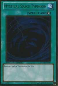 Mystical Space Typhoon - Gold Series 3 (GLD3) #GLD3-EN040 - Rare YuGiOh Trading Card