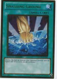 Smashing Ground trading card from Gold Series 3 Smashing Ground - Gold Series 3 YuGiOh trading card