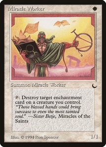 Miracle Worker - The Dark (DRK) #13 - Common Magic: The Gathering Trading Card