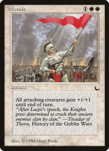 Morale - The Dark (DRK) #14 - Common Magic: The Gathering Trading Card