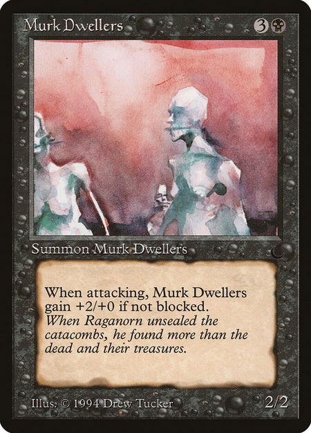 Murk Dwellers trading card from The Dark Murk Dwellers - The Dark Magic: The Gathering trading card