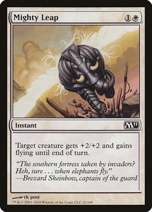 Mighty Leap - Magic 2011 (M11) (M11) #22 - Common Magic: The Gathering Trading Card