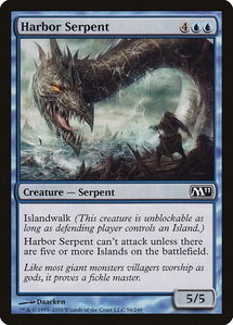 Harbor Serpent - Magic 2011 (M11) (M11) #56 - Common Magic: The Gathering Trading Card