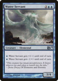 Water Servant - Magic 2011 (M11) (M11) #80 - Uncommon Magic: The Gathering Trading Card