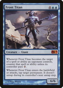 Frost Titan - Magic 2011 (M11) (M11) #55 - Mythic Rare Magic: The Gathering Trading Card