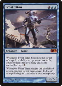 Frost Titan - Magic 2011 (M11) (M11) #55 - Mythic Magic: The Gathering Trading Card
