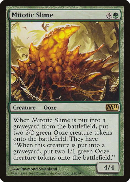 Mitotic Slime - Magic 2011 (M11) Magic: The Gathering trading card
