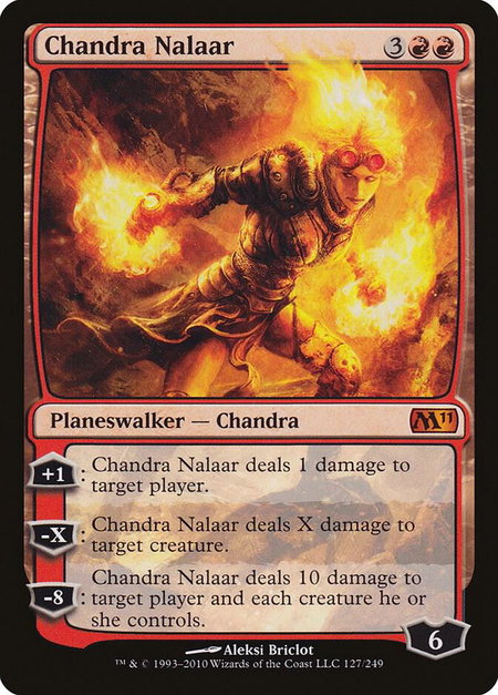 Chandra Nalaar - Magic 2011 (M11) Magic: The Gathering trading card