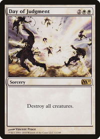 Day of Judgment - Magic 2011 (M11) (M11) #12 - Rare Magic: The Gathering Trading Card