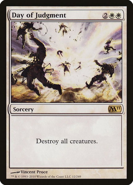 Day of Judgment - Magic 2011 (M11) Magic: The Gathering trading card