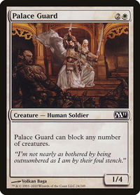 Palace Guard - Magic 2011 (M11) (M11) #24 - Common Magic: The Gathering Trading Card