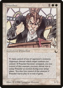 Preacher - The Dark (DRK) #16 - Rare Magic: The Gathering Trading Card