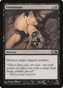 Assassinate - Magic 2011 (M11) (M11) #81 - Common Magic: The Gathering Trading Card