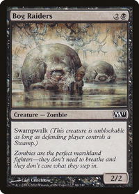Bog Raiders - Magic 2011 (M11) (M11) #86 - Common Magic: The Gathering Trading Card